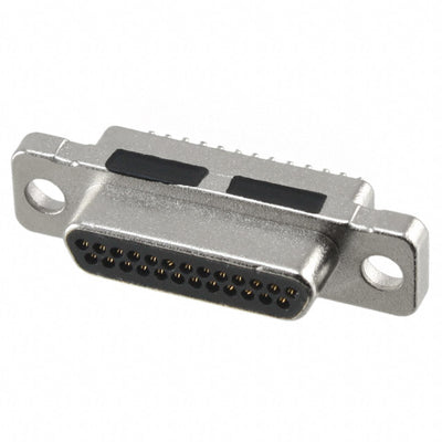 380-025-113L001 by NorComp Inc. - CONNECTOR MICRO-D PLUG 25P PNL MT SLD