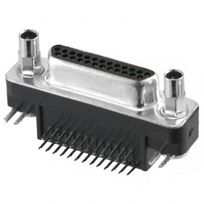 381-025-112L565 by NorComp Inc. - CONNECTOR MICRO-D PLUG 25POS R/A SLDR