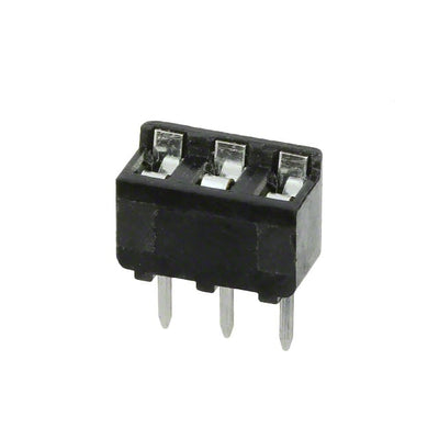 382437-3 by TE Connectivity AMP Connectors - CONNECTOR SOCKET SIP 3POS TIN