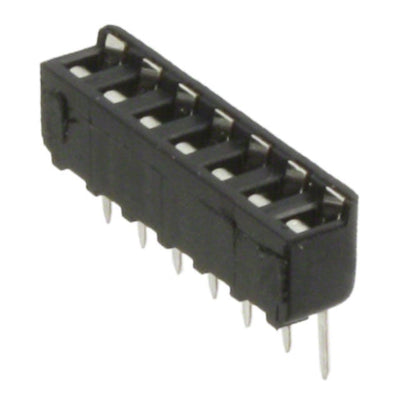 382441-1 by TE Connectivity AMP Connectors - CONNECTOR SOCKET SIP 7POS TIN