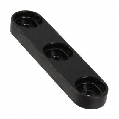 3863-0 by Pomona Electronics - TRPL BINDPOST/B-MT BASE BLK