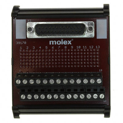 391702025 by Molex - INTERFACE MOD DSUB MALE 25POS