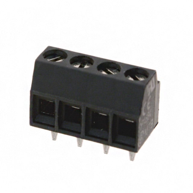 0393570004 by Molex - TERM BLK 4POS SIDE ENT 3.5MM PCB