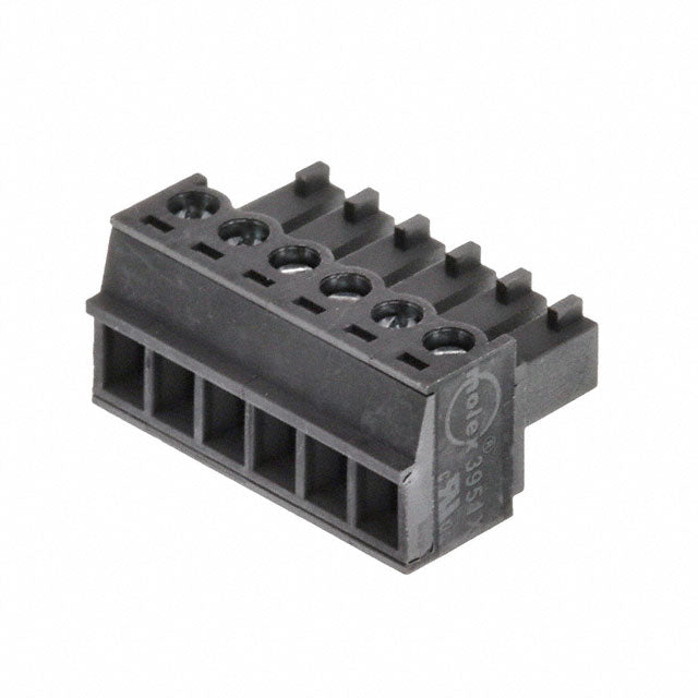0395100006 by Molex - TERM BLOCK PLUG 6POS STR 3.81MM