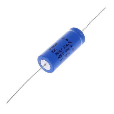39D207F250JP6 by Vishay Sprague - ALUMIN CAP 200UF 250V AXIAL