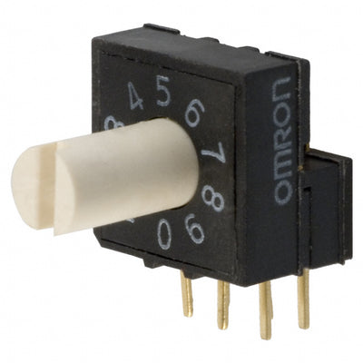 A6RV-102RS by Omron Electronics Inc-EMC Div - SWITCH ROTARY DIP BCD 25MA 24V