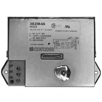 1-6609132-0 by TE Connectivity Corcom Filters - PWR ENT MOD RCPT IEC320-C14 PNL