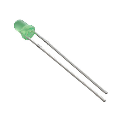 3GD-F by Bivar Inc. - LED GREEN DIFFUSED T-1 T/H