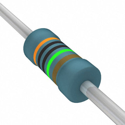 MBA02040C3004FC100 by Vishay Beyschlag/Draloric/BC Components - RESISTOR 3M OHM 0.4W 1% AXIAL
