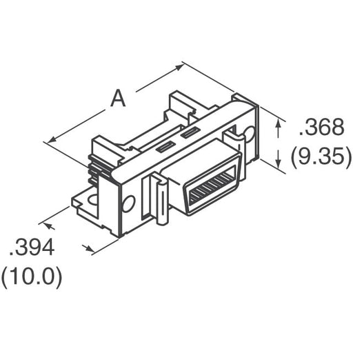 10250-1210VE by 3M - CONNECTOR RECPT 50POS R/A SOLDER