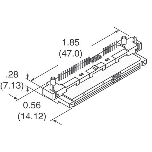 SBR-RA-29-S-ML by 3M - CONNECTOR SAS RCPT 29POS SLD R/A