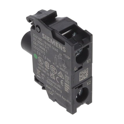 3SU14011BH401AA0 by Siemens - LED MODULE, GRN,24-240VAC,SCREW