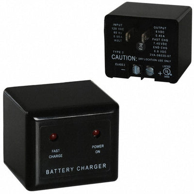 3VA0603007 by SL Power Electronics Manufacture of Condor/Ault Brands - BATT CHARGER WALL MOUNT 6V 400MA