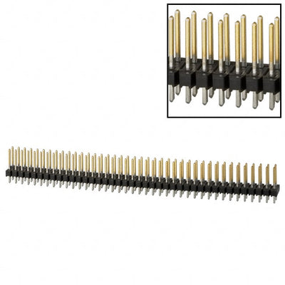 9-146253-0 by TE Connectivity AMP Connectors - CONNECTOR HEADER VERT 80POS 2.54MM