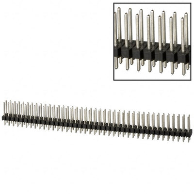 9-146250-0 by TE Connectivity AMP Connectors - CONNECTOR HEADER VERT 80POS 2.54MM
