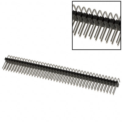 4-103795-0 by TE Connectivity AMP Connectors - CONNECTOR HEADER R/A 80POS 2.54MM