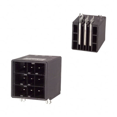 4-1123624-5 by TE Connectivity AMP Connectors - CONNECTOR HEADER R/A 9POS 5.08MM