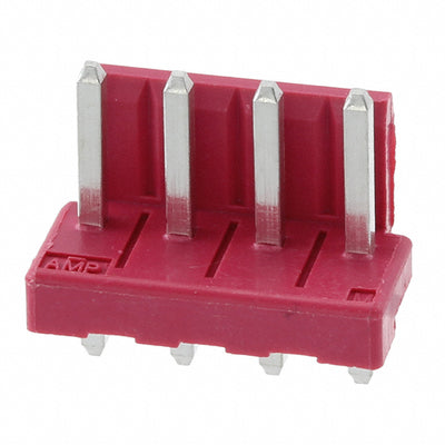 4-1123723-4 by TE Connectivity AMP Connectors - CONNECTOR HEADER VERT 4POS 3.96MM