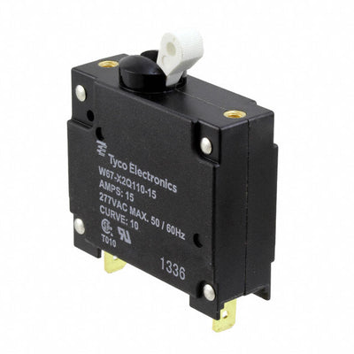 W67-X2Q110-15 by TE Connectivity Potter & Brumfield Relays - CIR BRKR MAG-HYDR 15A 277VAC