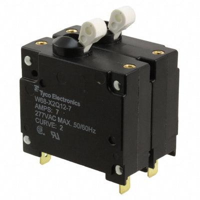 W68-X2Q12-7 by TE Connectivity Potter & Brumfield Relays - CIR BRKR MAG-HYDR 7A 277VAC