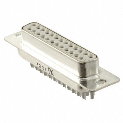 4-1393483-0 by TE Connectivity AMP Connectors - CONNECTOR D-SUB RCPT 25POS SLDR CUP