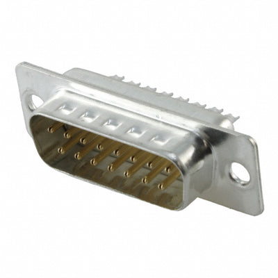 4-1393483-8 by TE Connectivity AMP Connectors - CONNECTOR D-SUB PLUG 15POS SLDR CUP