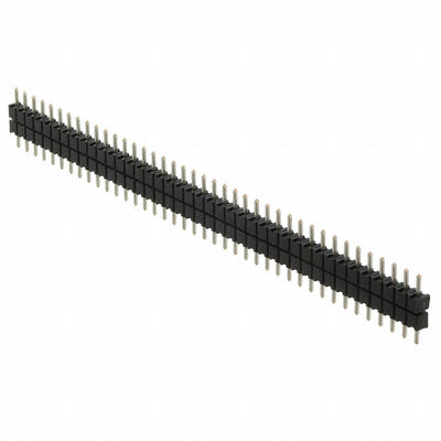 4-146455-0 by TE Connectivity AMP Connectors - CONNECTOR HDR 40POS 0.1 STACK T/H