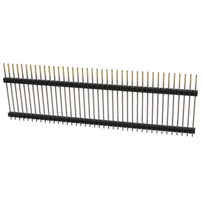 4-146478-0 by TE Connectivity AMP Connectors - CONNECTOR HDR 40POS 0.1 STACK T/H