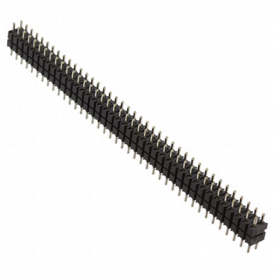 4-146483-0 by TE Connectivity AMP Connectors - CONNECTOR HDR 80POS 0.1 STACK T/H