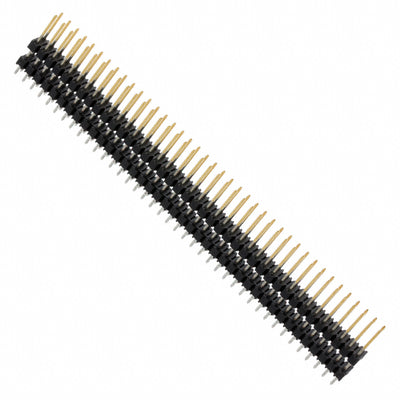 4-146490-0 by TE Connectivity AMP Connectors - CONNECTOR HDR 80POS 0.1 STACK T/H