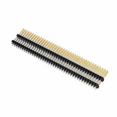 4-146492-0 by TE Connectivity AMP Connectors - CONNECTOR HDR 80POS 0.1 STACK T/H