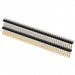 4-146494-0 by TE Connectivity AMP Connectors - CONNECTOR HDR 80POS 0.1 STACK T/H