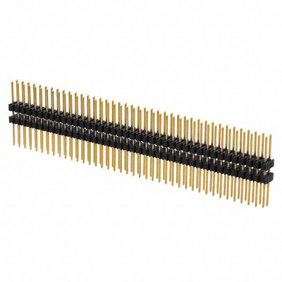 4-146495-0 by TE Connectivity AMP Connectors - CONNECTOR HDR 80POS 0.1 STACK T/H