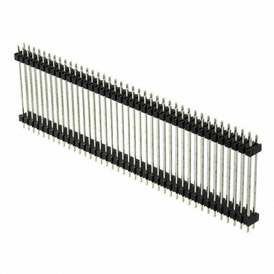 4-146502-0 by TE Connectivity AMP Connectors - CONNECTOR HDR 80POS 0.1 STACK T/H