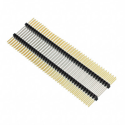 4-146507-0 by TE Connectivity AMP Connectors - CONNECTOR HDR 80POS 0.1 STACK T/H