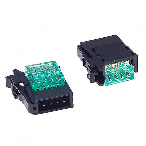4-1473562-4 by TE Connectivity AMP Connectors - CONNECTOR PLUG 4POS IDC GOLD