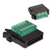 4-1473562-6 by TE Connectivity AMP Connectors - CONNECTOR PLUG 6POS IDC GOLD
