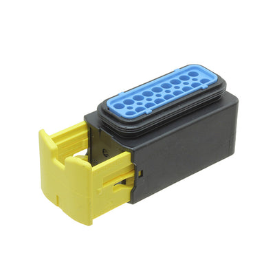 4-1563759-1 by TE Connectivity AMP Connectors - CONNECTOR RECPT HSG 18POS 4.00MM