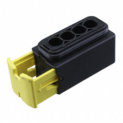 4-1564330-1 by TE Connectivity AMP Connectors - CONNECTOR RECPT HSG 4POS 9.00MM