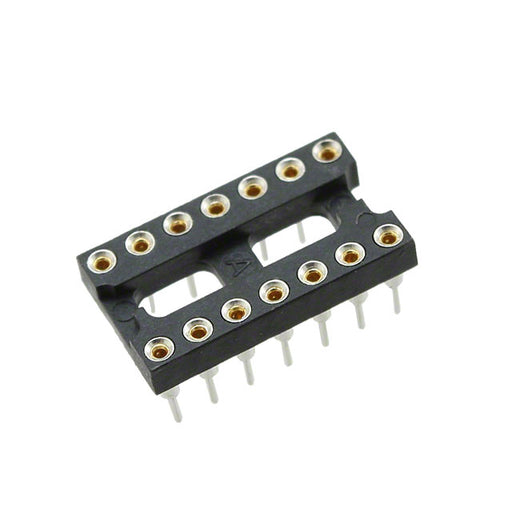 4-1571552-2 by TE Connectivity AMP Connectors - CONNECTOR IC DIP SOCKET 14POS GOLD