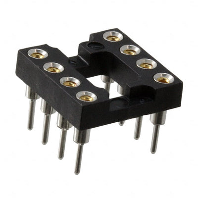 808-AG11D by TE Connectivity AMP Connectors - CONNECTOR IC DIP SOCKET 8POS GOLD