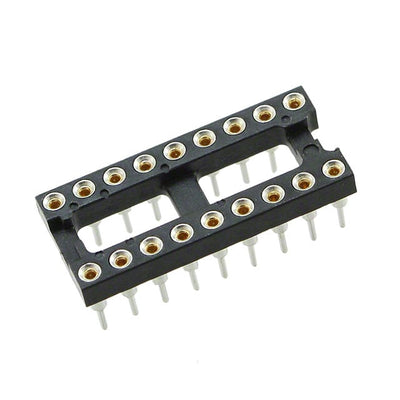 4-1571552-5 by TE Connectivity AMP Connectors - CONNECTOR IC DIP SOCKET 18POS GOLD