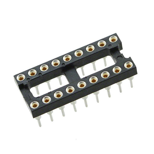 4-1571552-5 by TE Connectivity AMP Connectors - CONNECTOR IC DIP SOCKET 18POS GOLD