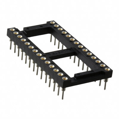 4-1571552-9 by TE Connectivity AMP Connectors - CONNECTOR IC DIP SOCKET 28POS GOLD