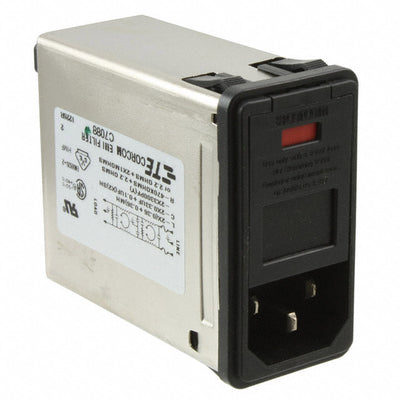 PS000DMXE by TE Connectivity Corcom Filters - PWR ENT MOD RCPT IEC320-C14 PNL