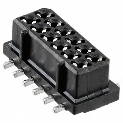 4-175630-2 by TE Connectivity AMP Connectors - CONNECTOR RECPT 12POS 0.049 TIN SMD