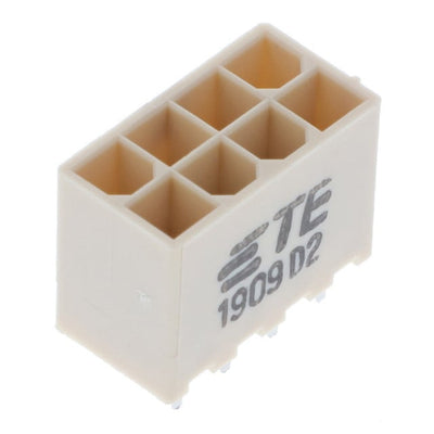 4-1775099-2 by TE Connectivity AMP Connectors - CONNECTOR RECPT 8POS 0.165 TIN PCB
