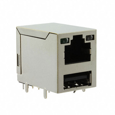 4-1775855-2 by TE Connectivity AMP Connectors - CONNECTOR MOD JACK 8P8C R/A SHIELDED
