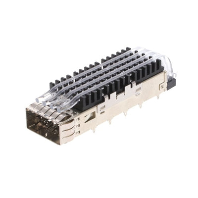 4-2170705-2 by TE Connectivity AMP Connectors - CONNECTOR ZQSFP+ CAGE W/HSINK R/A