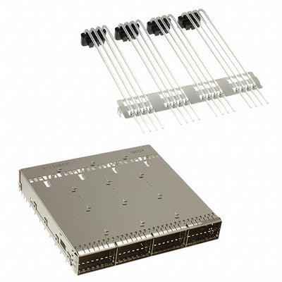 4-2338495-1 by TE Connectivity AMP Connectors - CONNECTOR OSFP CAGE 1X4 PRESS-FIT R/A